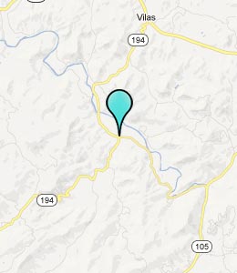 Map of Valle Crucis, NC hotels