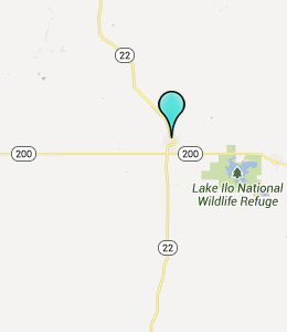 Map of Killdeer, ND hotels