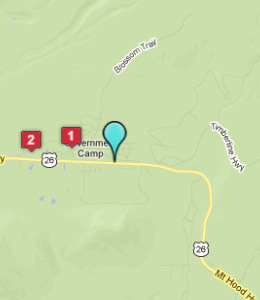 Map of Government Camp, OR hotels