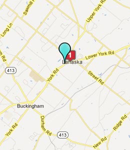 Map of Lahaska, PA hotels