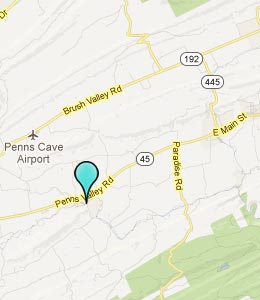 Map of Spring Mills, PA hotels