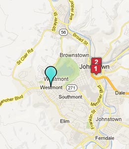 Map of Westmont, PA hotels