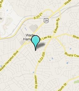 Map of Cherokee Forest, SC hotels