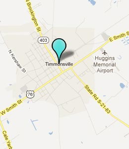 Map of Timmonsville, SC hotels