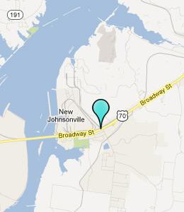 Map of New Johnsonville, TN hotels