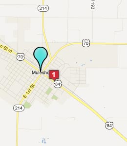 Map of Muleshoe, TX hotels