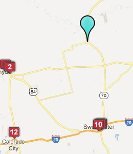 Map of Rotan, TX hotels