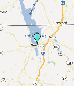 Map of Newport, VT hotels