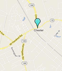 Map of Chester, VA hotels
