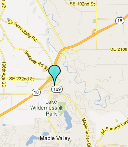 Map of Maple Valley, WA hotels