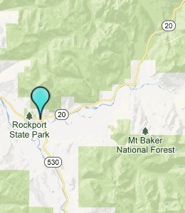 Map of Rockport, WA hotels