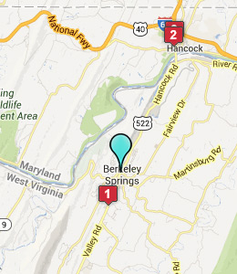 berkeley springs hotels virginia west map wv motels place near