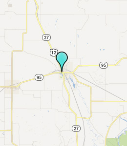 Map of Merrillan, WI hotels
