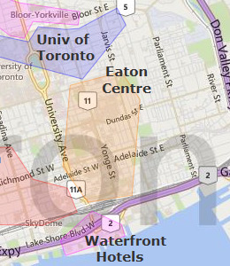 Downtown Toronto Hotels near Eaton Centre - Toronto, Ontario ON, Canada