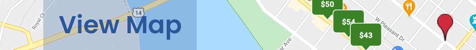 Map of Hotels near hotels in or near Brant Beach