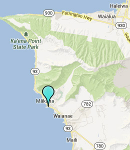 Map Of Oahu With Location Of Makaha And Resort Oahu Oahu Map Oahu Images