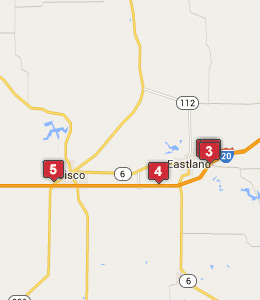 Breckenridge Texas Hotels amp Motels - Map Breckenridge Tx Hotels